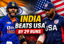 IIndia vs USA Cricket Standings: ਭਾਰਤ ਨੇ ਅਮਰੀਕਾ ਖ਼ਿਲਾਫ਼ ਮਜ਼ਬੂਤ ਸਥਿਤੀ ਬਣਾਈ, ਵਰਲਡ ਕੱਪ ਰੇਸ ਹੋਈ ਰੋਮਾਂਚਕ